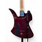 Used B.C. Rich Masterpiece Mockingbird Trans Red Solid Body Electric Guitar