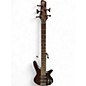 Used Ibanez SR505 5 String Trans Brown Electric Bass Guitar thumbnail