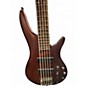 Used Ibanez SR505 5 String Trans Brown Electric Bass Guitar