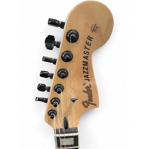 Used Fender Jim Root Signature Jazzmaster Attic White Solid Body Electric Guitar