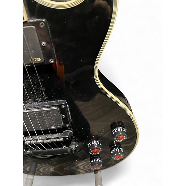 Used Epiphone Matt Heafy Les Paul Custom Black Solid Body Electric Guitar