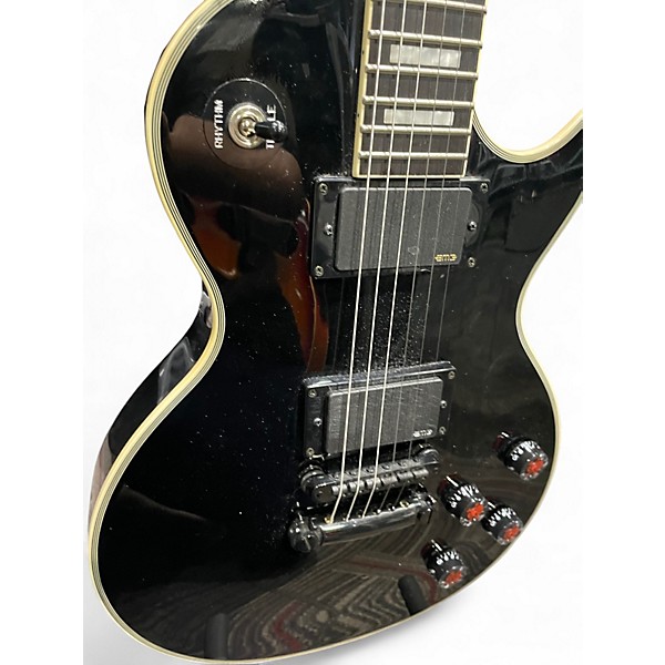 Used Epiphone Matt Heafy Les Paul Custom Black Solid Body Electric Guitar