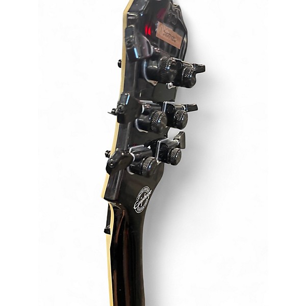 Used Epiphone Matt Heafy Les Paul Custom Black Solid Body Electric Guitar