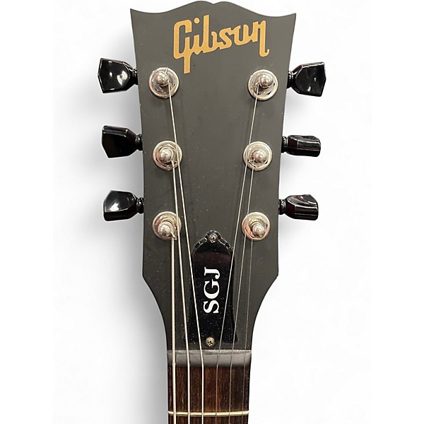 Used Gibson SGJ Cherry Solid Body Electric Guitar