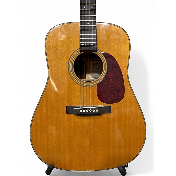 Used Martin D28HW Hank Williams Sr. Signature Model Natural Acoustic Guitar