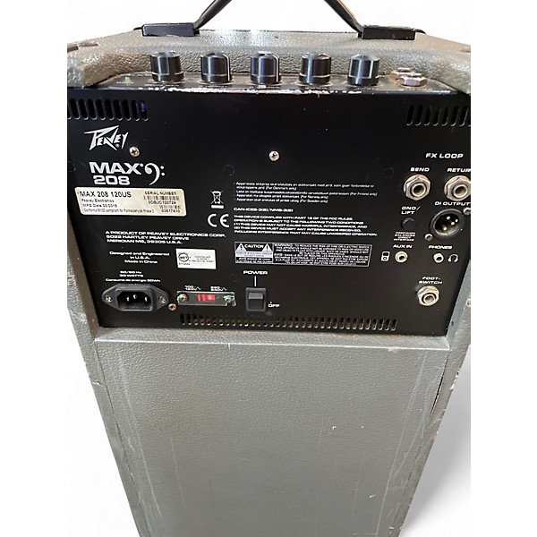 Used Peavey MAX 208 30WATT Bass Combo Amp