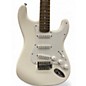 Used Squier SONIC STRATOCASTER Antique White Solid Body Electric Guitar