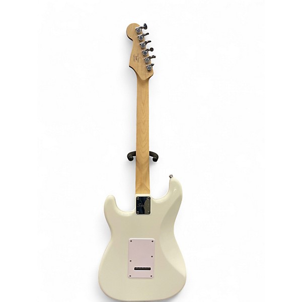 Used Squier SONIC STRATOCASTER Antique White Solid Body Electric Guitar