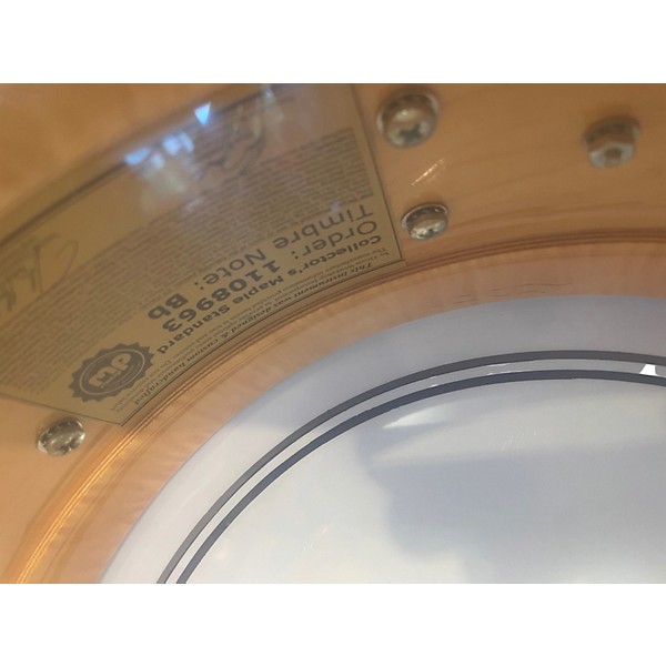 Used DW 14in COLLECTOR'S MAPLE STANDARD Black Drum
