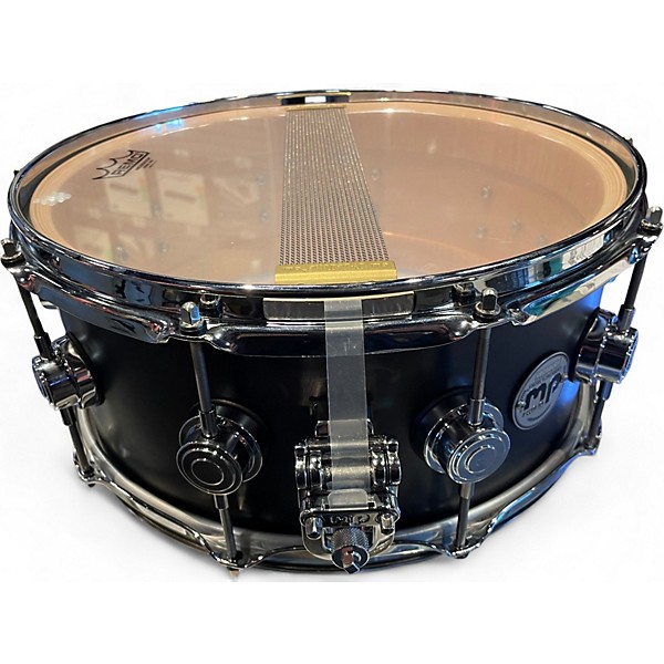 Used DW 14in COLLECTOR'S MAPLE STANDARD Black Drum