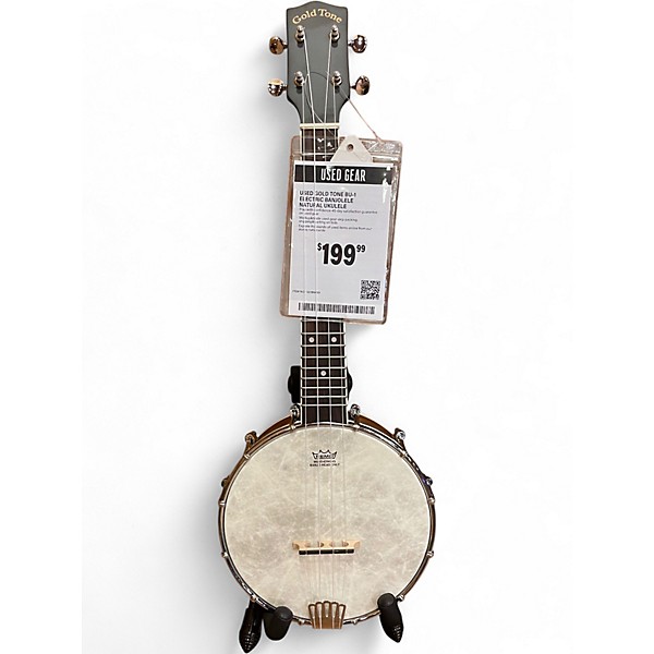 Used Gold Tone CC-Tenor Natural Banjo