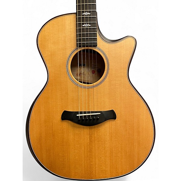 Used Taylor 614CE BUILDERS EDITION NATURAL Acoustic Electric Guitar