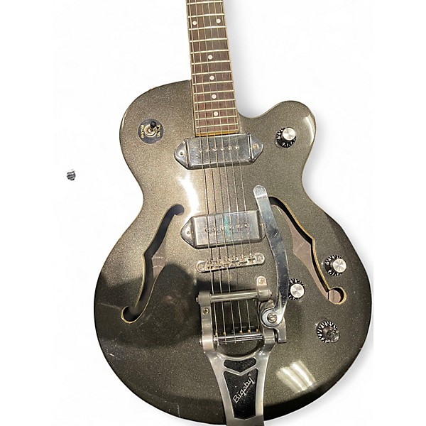 Used Epiphone Wildkat studio Black pearl Hollow Body Electric Guitar