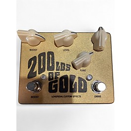 Used Lovepedal 200 LBS Of Gold Effect Pedal