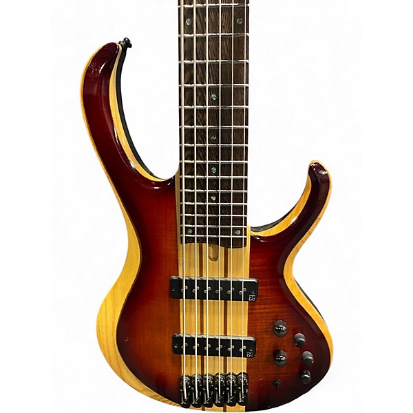 Used Ibanez BTB20TH 06  Topaz Burst Electric Bass Guitar