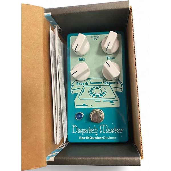 Used EarthQuaker Devices Dispatch Master Delay and Reverb Effect Pedal