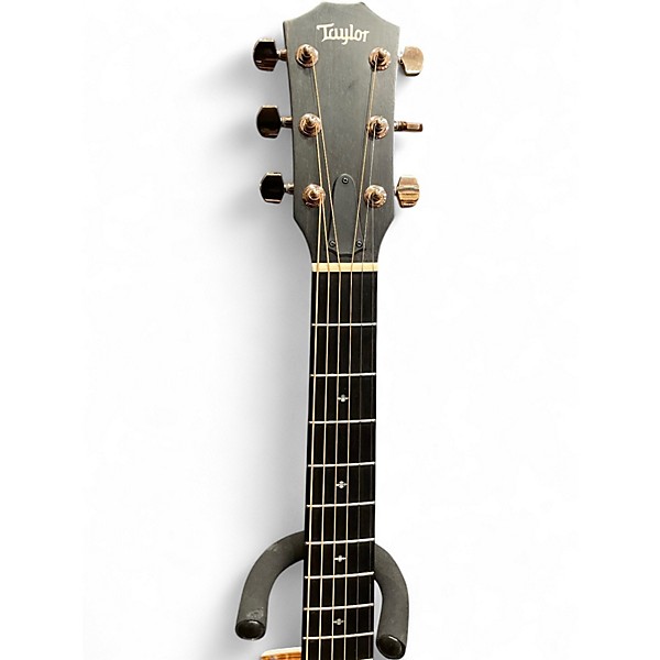 Used Taylor 214CE Deluxe Natural Acoustic Electric Guitar