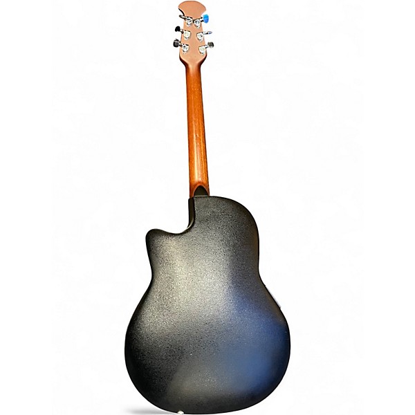 Used Ovation CC157 Black Acoustic Electric Guitar