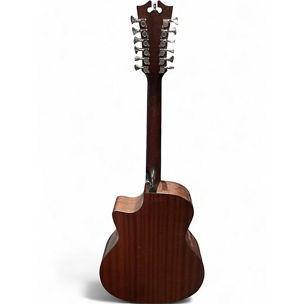 Used D'Angelico Premier Mahogany Mahogany 12 String Acoustic Electric Guitar
