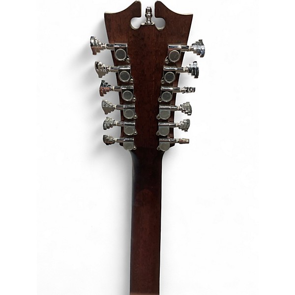 Used D'Angelico Premier Mahogany Mahogany 12 String Acoustic Electric Guitar