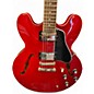 Used Epiphone Es 335 IG Red to Black Fade Hollow Body Electric Guitar