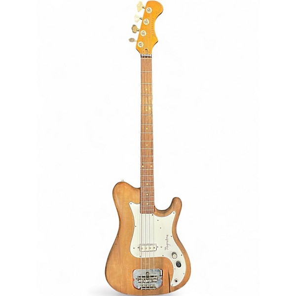 Used Magnatone HURRICANE Natural Electric Bass Guitar