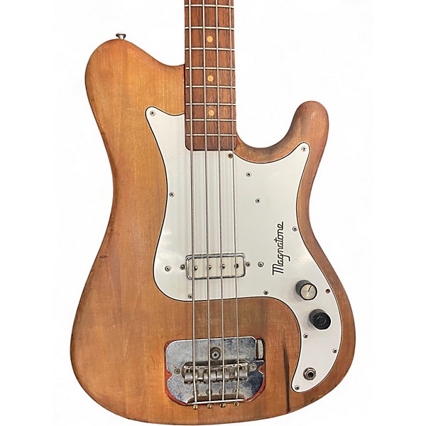 Used Magnatone HURRICANE Natural Electric Bass Guitar