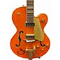 Used Gretsch Guitars G6120 Chet Atkins Signature Trans Orange Hollow Body Electric Guitar