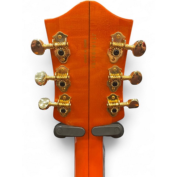 Used Gretsch Guitars G6120 Chet Atkins Signature Trans Orange Hollow Body Electric Guitar