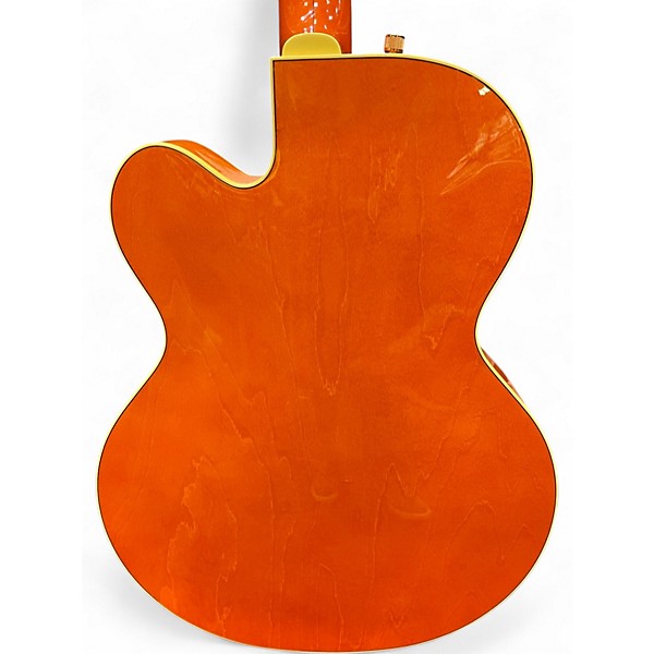 Used Gretsch Guitars G6120 Chet Atkins Signature Trans Orange Hollow Body Electric Guitar