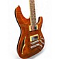 Used Schecter Guitar Research C1 E/A Amber Hollow Body Electric Guitar