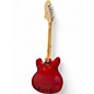 Used Squier Affinity Series Starcaster Candy Apple Red Metallic Hollow Body Electric Guitar