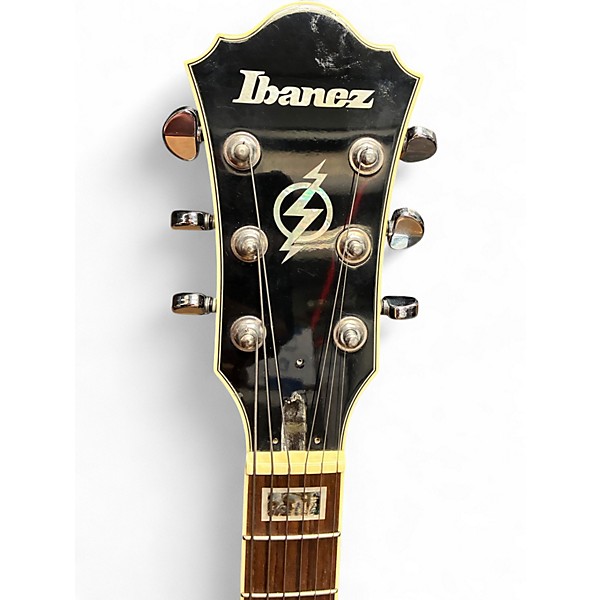 Used 2004 Ibanez AG85 Trans Red Hollow Body Electric Guitar