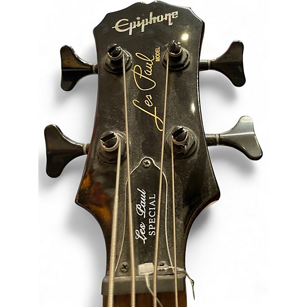 Used Epiphone Les Paul Special Bass Cherry Electric Bass Guitar