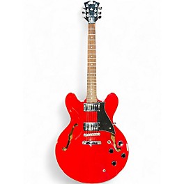 Used Cort Source Cherry Hollow Body Electric Guitar