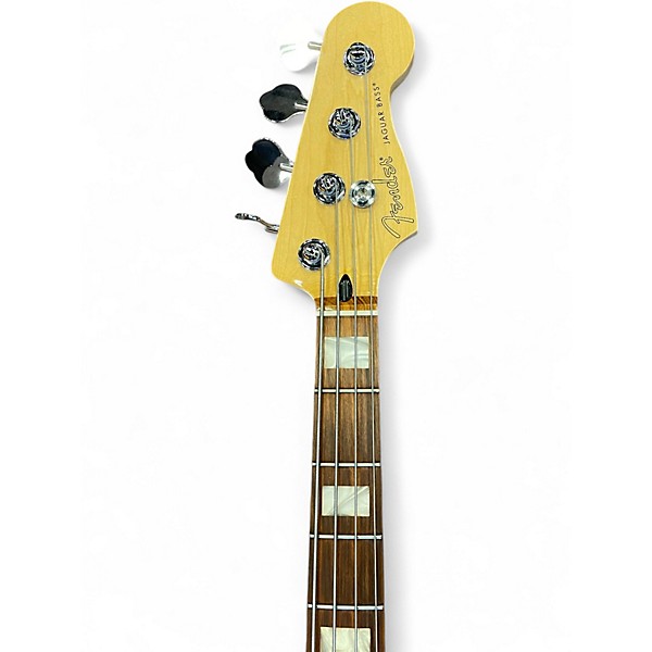 Used Fender Mark Hoppus Signature Jaguar Bass Hot Pink Electric Bass Guitar