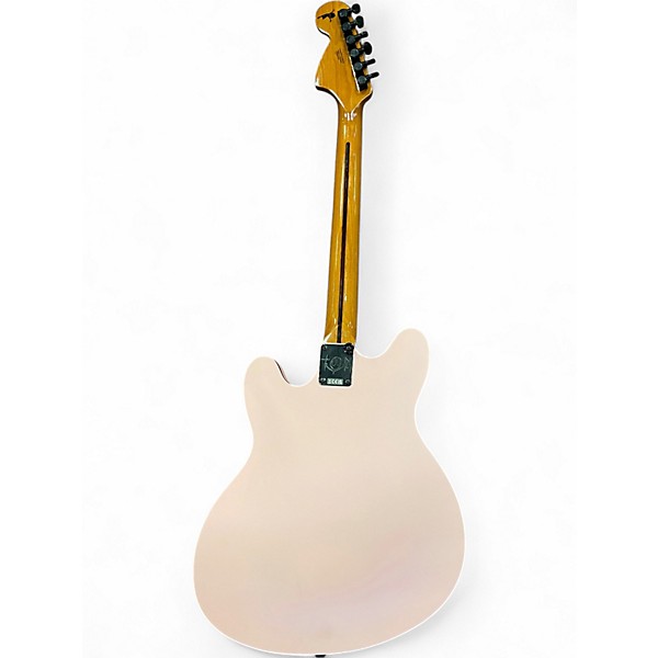 Used Fender Tom Delonge Signature Stratocaster Shell Pink Solid Body Electric Guitar