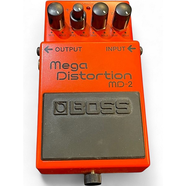 Used BOSS MD2 Mega Distortion Effect Pedal