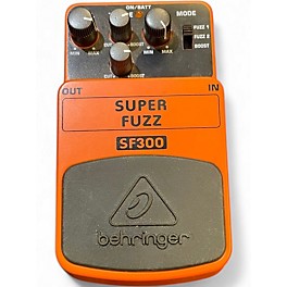 Used Behringer SF300 Super Fuzz Effect Pedal