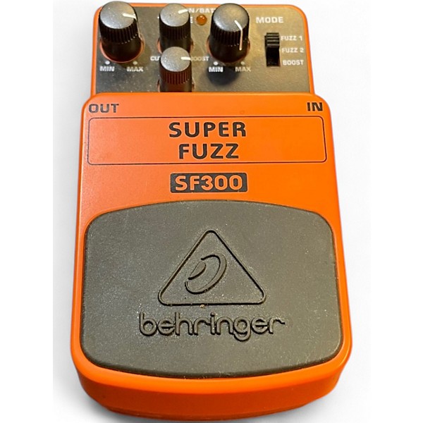 Used Behringer SF300 Super Fuzz Effect Pedal