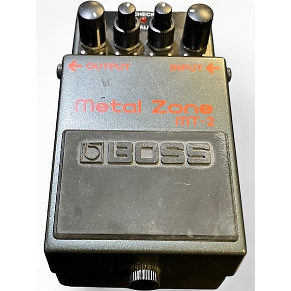 Used BOSS MT2 Metal Zone Distortion Effect Pedal