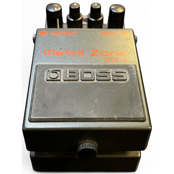 Used BOSS MT2 Metal Zone Distortion Effect Pedal