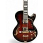 Used Ibanez AG95QA Antique Burst Hollow Body Electric Guitar