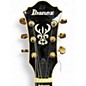Used Ibanez AG95QA Antique Burst Hollow Body Electric Guitar