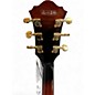 Used Ibanez AG95QA Antique Burst Hollow Body Electric Guitar
