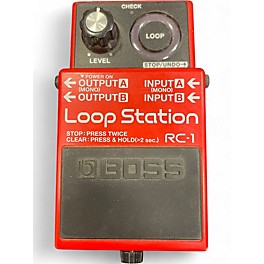 Used BOSS RC1 Loop Station Pedal
