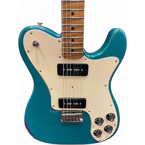 Used Doubleday BROADWING Green Solid Body Electric Guitar