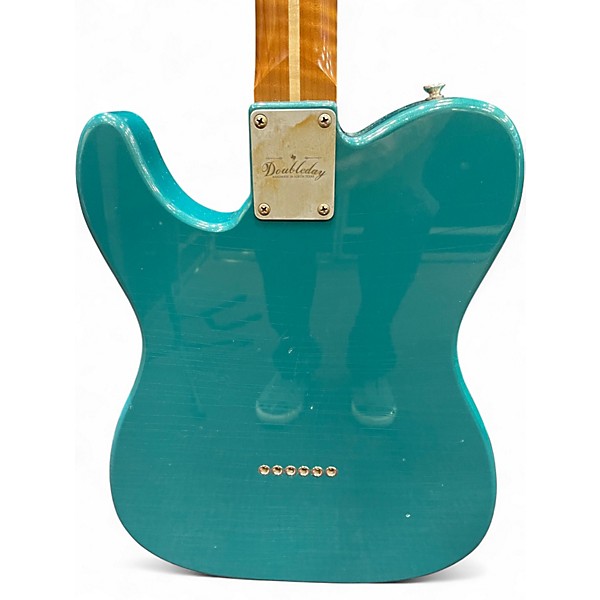 Used Doubleday BROADWING Green Solid Body Electric Guitar