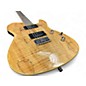 Used Fender Special Edition Custom Spalted Maple Tele Natural Solid Body Electric Guitar