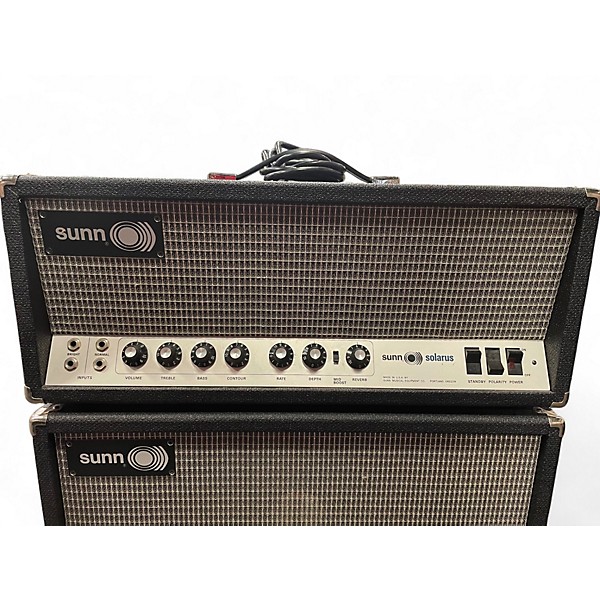 Vintage 1970s Sunn Solarus Stack Tube Guitar Amp Head